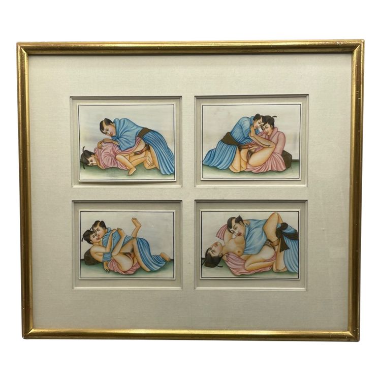 Japanese erotic scenes About 1890