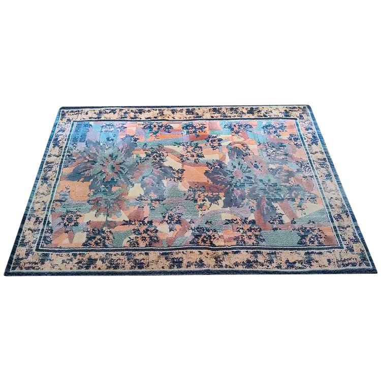 1990s Gorgeous Rug by Giorgetto Giugiaro for Paracchi. Pure wool. Made in Italy