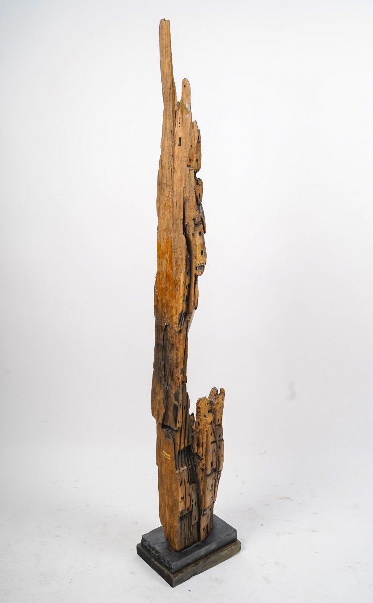 Skulptur Eido Alhussein, Syrischer Bildhauer