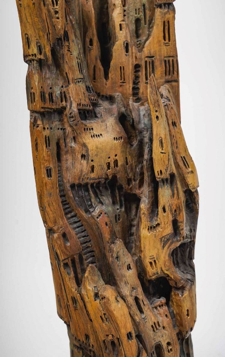 Skulptur Eido Alhussein, Syrischer Bildhauer