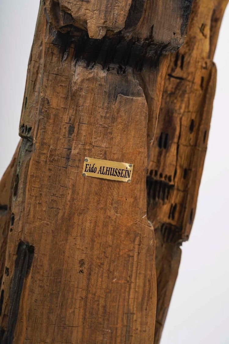 Skulptur Eido Alhussein, Syrischer Bildhauer