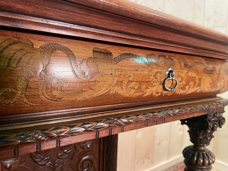 Console - Haute Époque / Renaissance style serving table