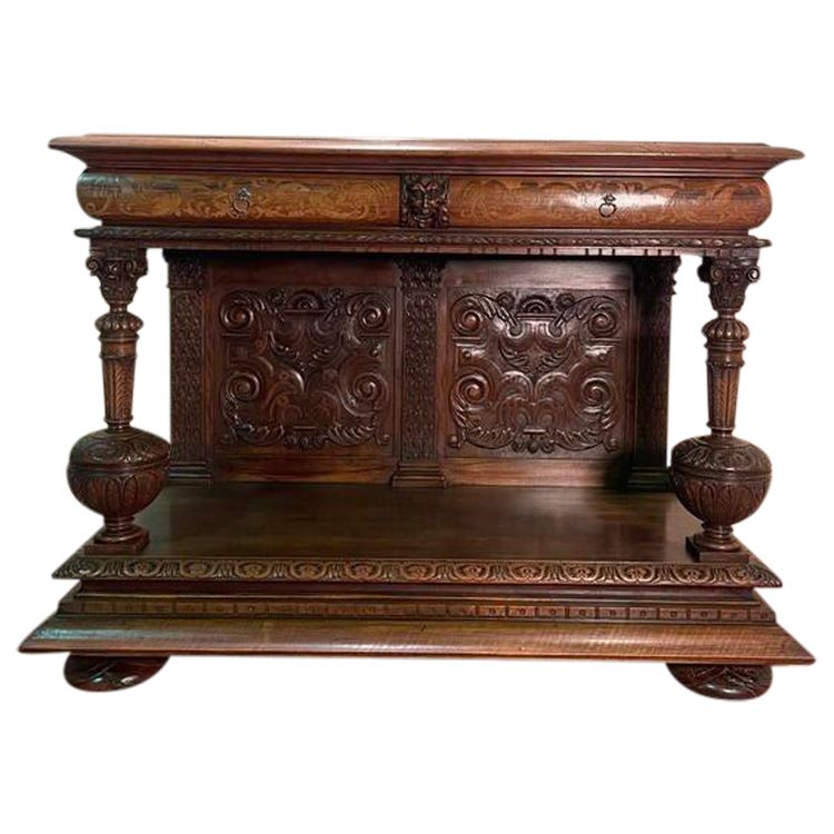 Console - Haute Époque / Renaissance style serving table