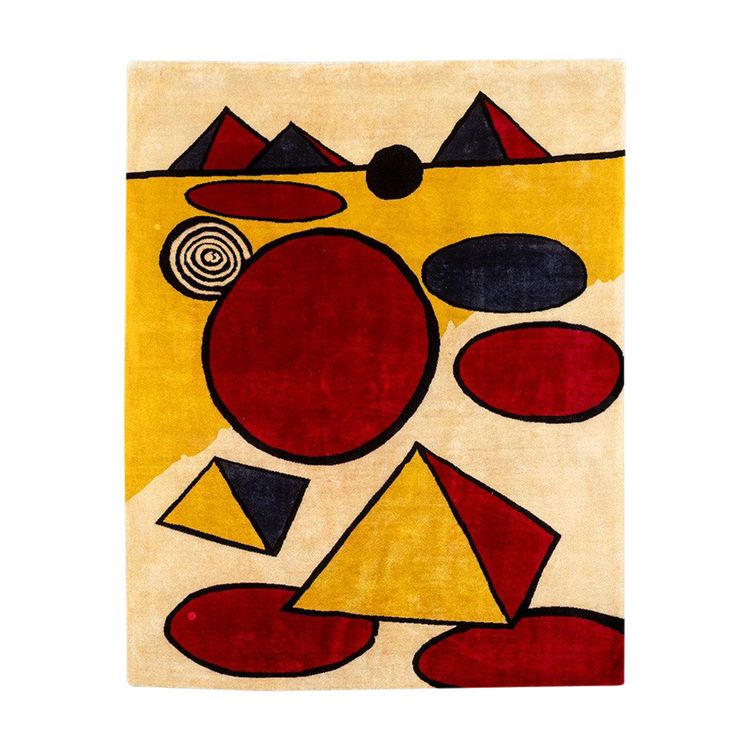 Hand-woven tapestry inspired by Alexander Calder. June 2023. LS60185009B