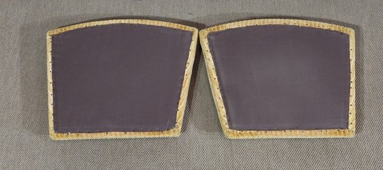 Paire de Fauteuils à Crosse en Noyer, époque Restauration – 1ère partie du XIXe 