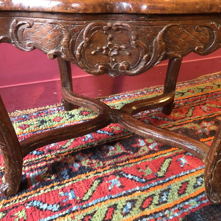 Rare pair of crossbow chairs, Regency period