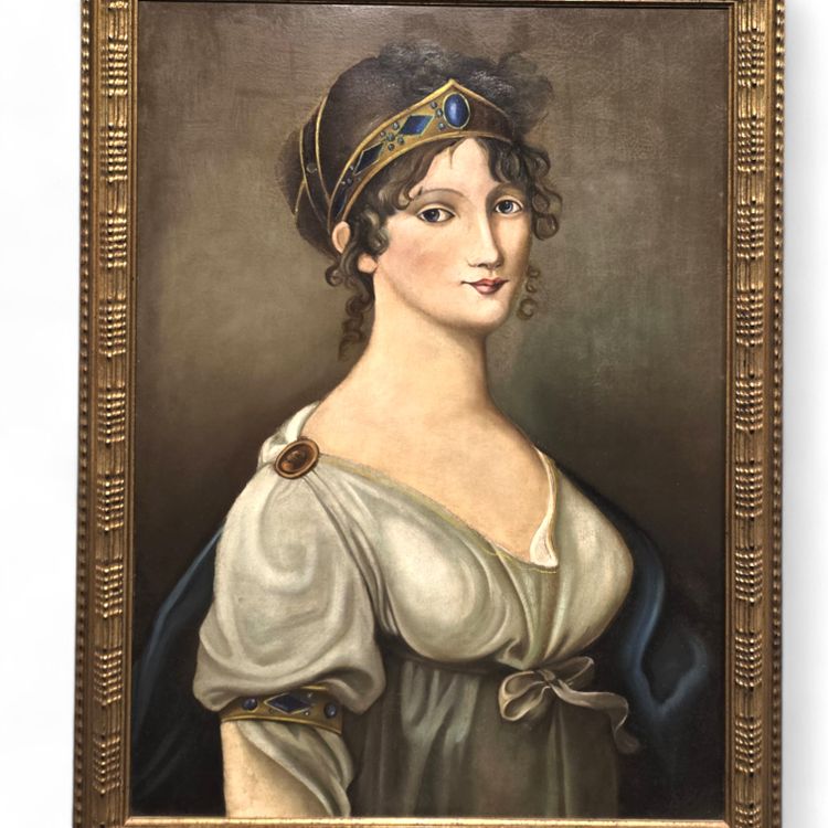 Antico Ritratto di Luisa di Meclemburgo-Strelitz, regina di Prussia