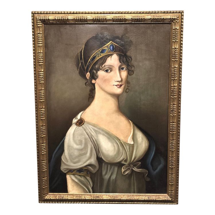 Antico Ritratto di Luisa di Meclemburgo-Strelitz, regina di Prussia