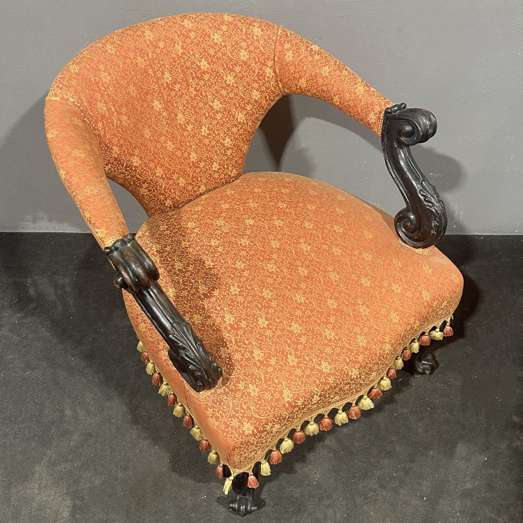 Fauteuil de chambre ancien du 19ème siècle