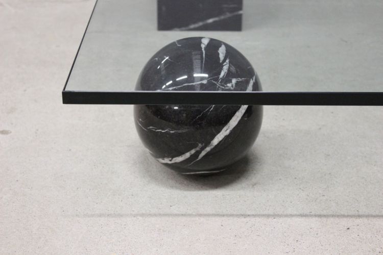Table Basse Par Lella Et Massimo Vignelli Modèle Metafora Vers 1960