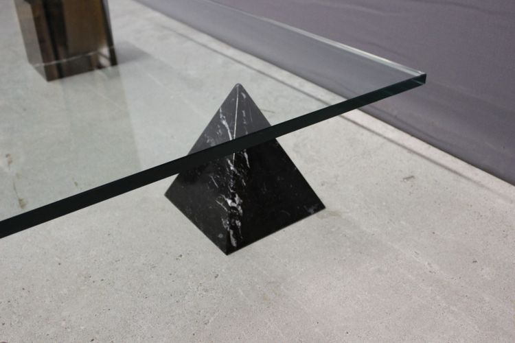 Table Basse Par Lella Et Massimo Vignelli Modèle Metafora Vers 1960