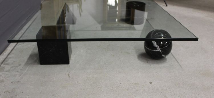 Table Basse Par Lella Et Massimo Vignelli Modèle Metafora Vers 1960