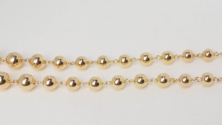 Marseille necklace in yellow gold