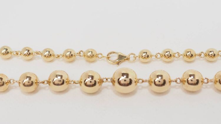 Marseille necklace in yellow gold