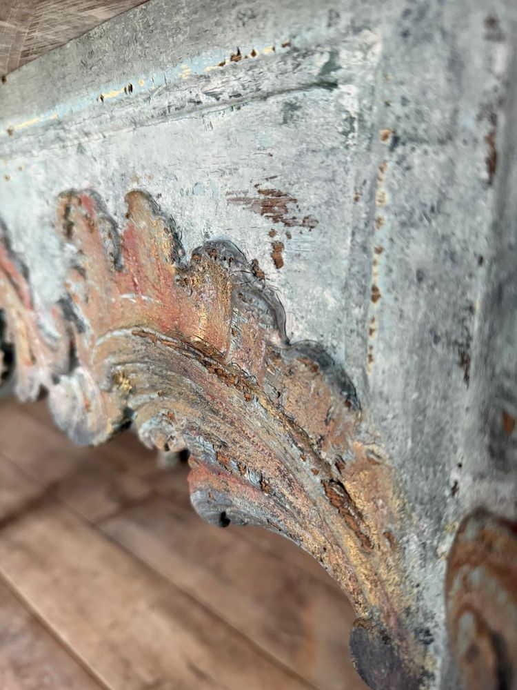 Console ( table ) à gibier Louis XIV datant du 18 e siècle 