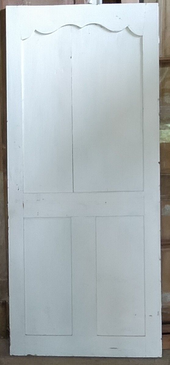Antique Oak Door With 18th Century Hardware ZK