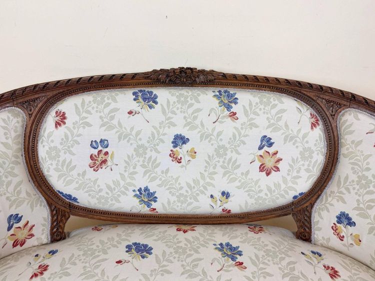 Louis XVI Style Basket Bench
