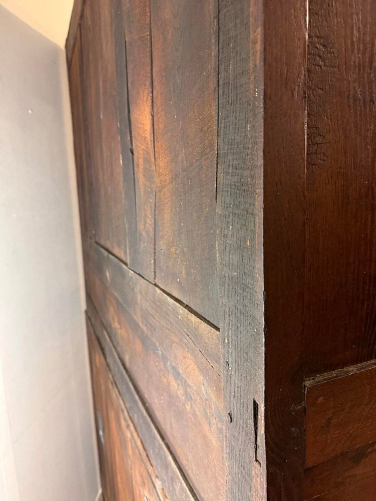 Credenza in due parti in stile Impero