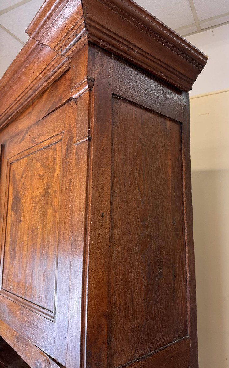 Credenza in due parti in stile Impero