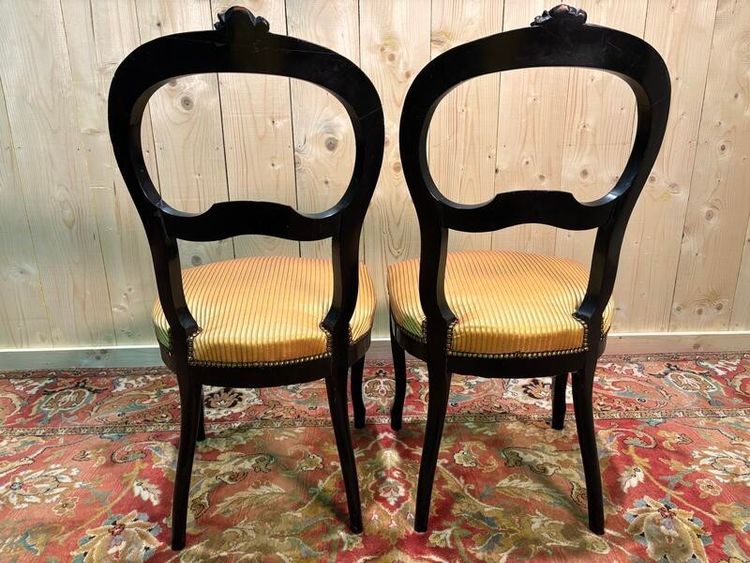 Paire de chaises Napoléon III