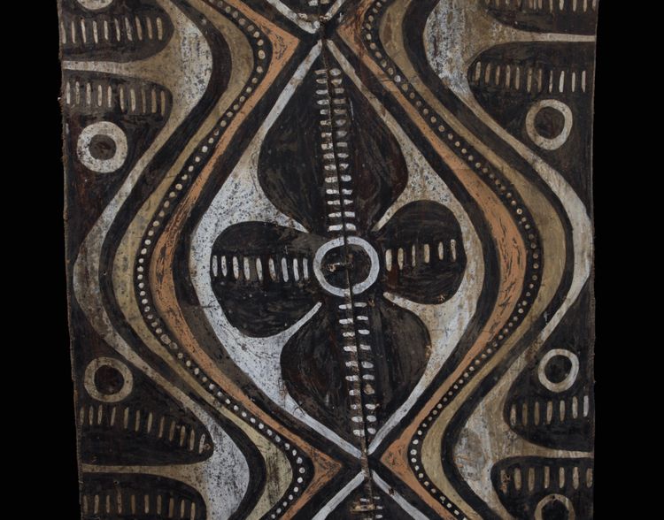 Pangal, Ecorce peinte, art tribal, art océanien, Océanie,  Papouasie Nouvelle Guinée