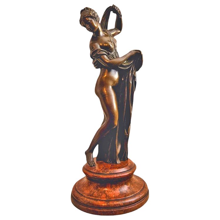 Venere Callipigia in bronzo patinato Inizio XIX secolo