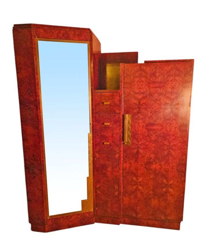 Maison Soubrier, mobili antichi in stile Art Déco Thuja e bronzo