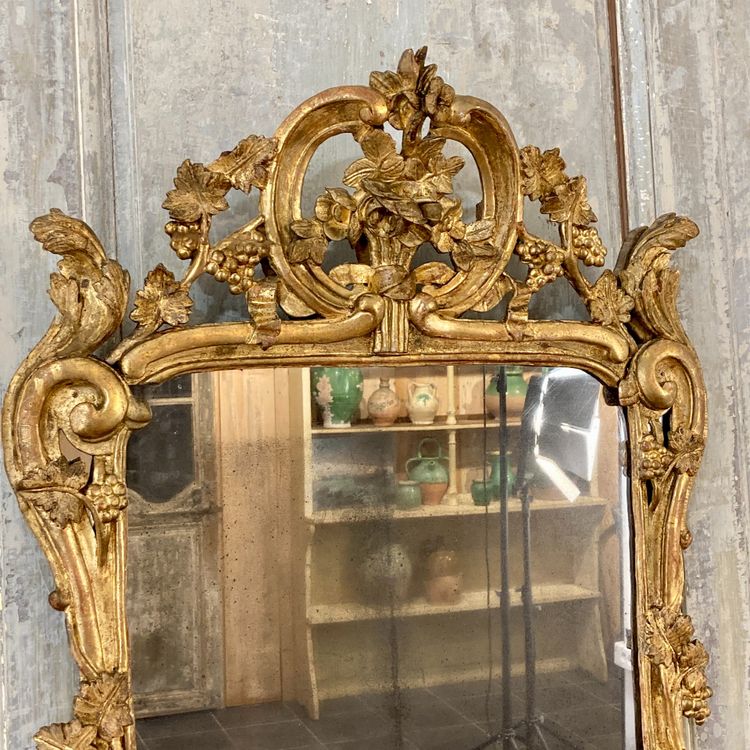 Miroir Provençal d'époque Louis XV