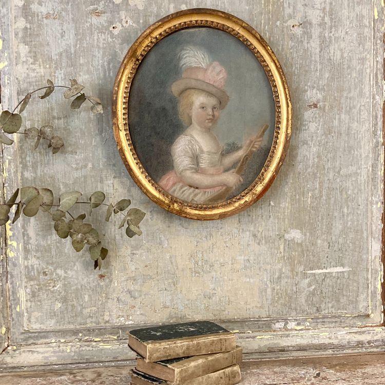 Ritratto di ragazza, fine del XVIII secolo