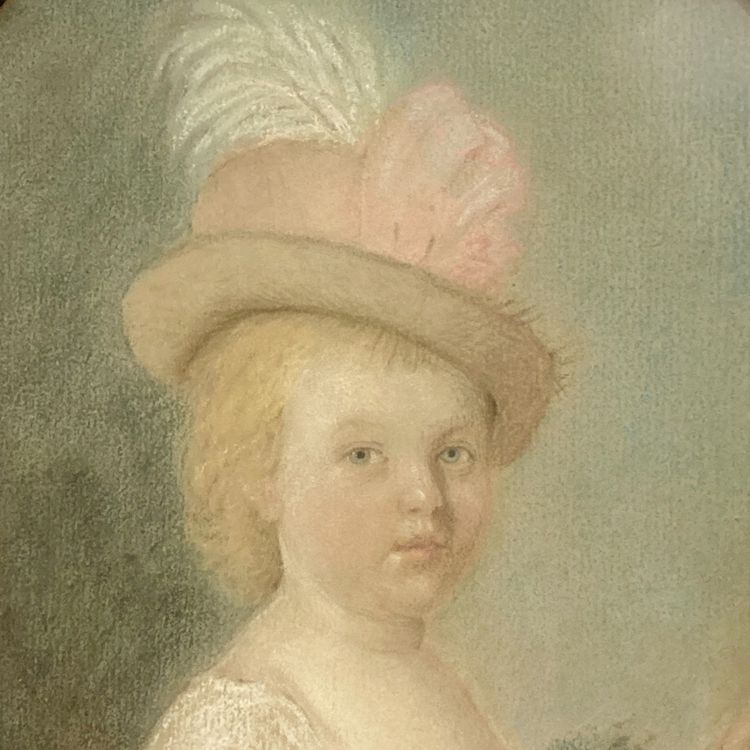 Ritratto di ragazza, fine del XVIII secolo