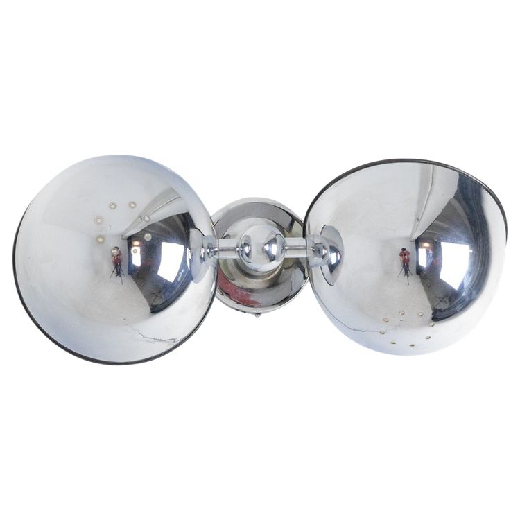 Maison Jansen. Suspension in chromed metal. Circa 1970. LS6174208M