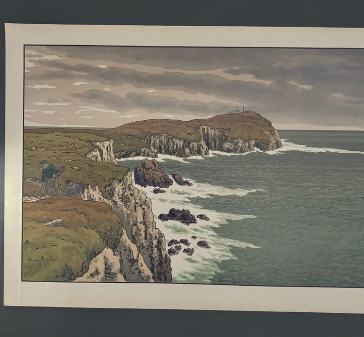 Lithograph by Henri Rivière Aspects of Nature - Cape Town