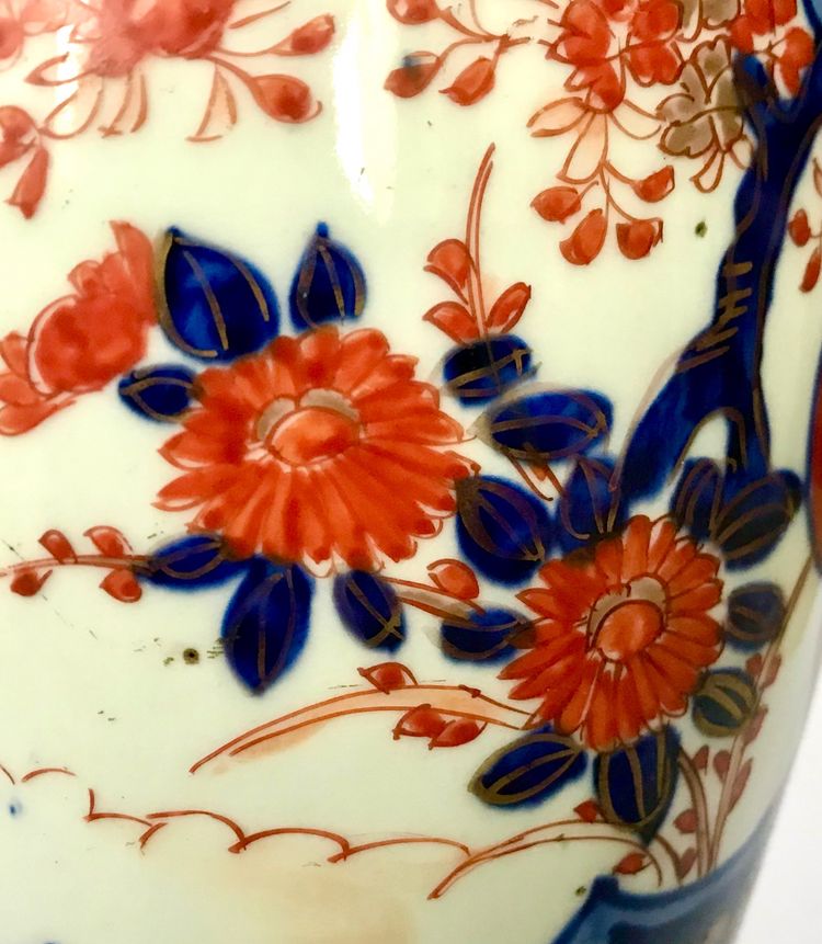 Vaso in porcellana Imari/Compagnie des Indes/ XIX secolo