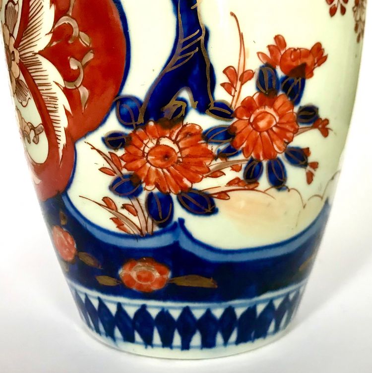 Vaso in porcellana Imari/Compagnie des Indes/ XIX secolo