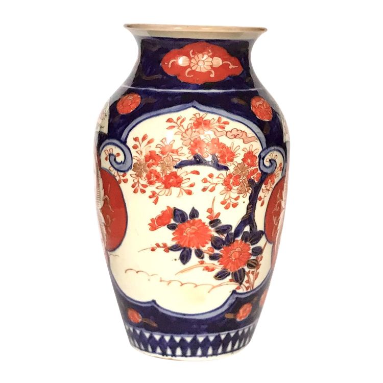 Vaso in porcellana Imari/Compagnie des Indes/ XIX secolo