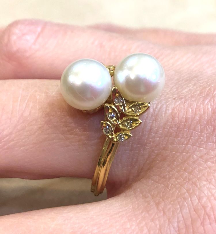 Anello di perle You and Me