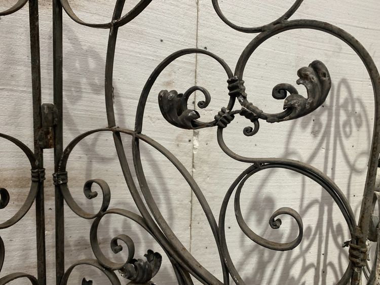 Four-leaf wrought-iron partition XX century