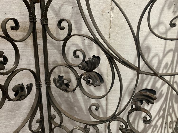 Four-leaf wrought-iron partition XX century