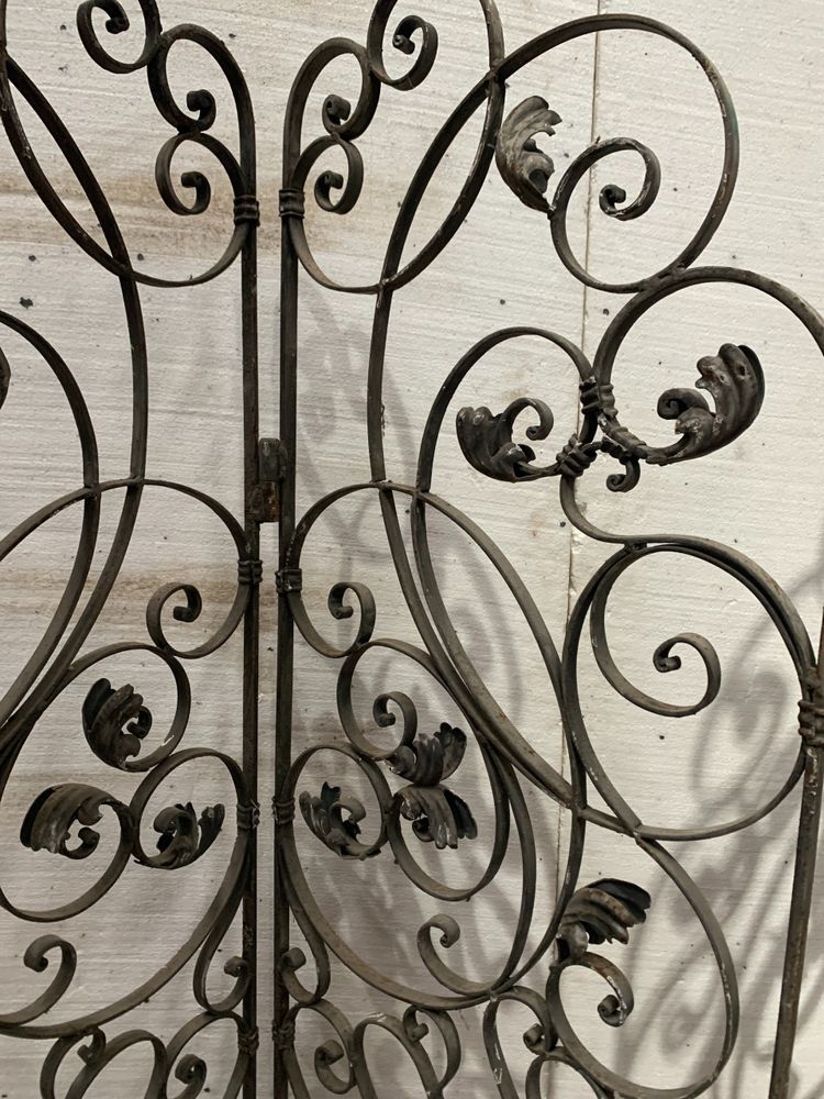 Four-leaf wrought-iron partition XX century