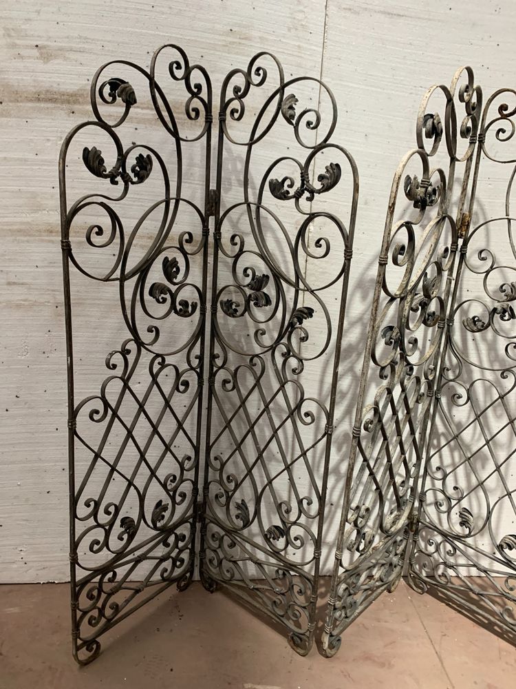 Four-leaf wrought-iron partition XX century