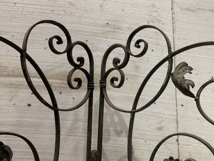 Four-leaf wrought-iron partition XX century