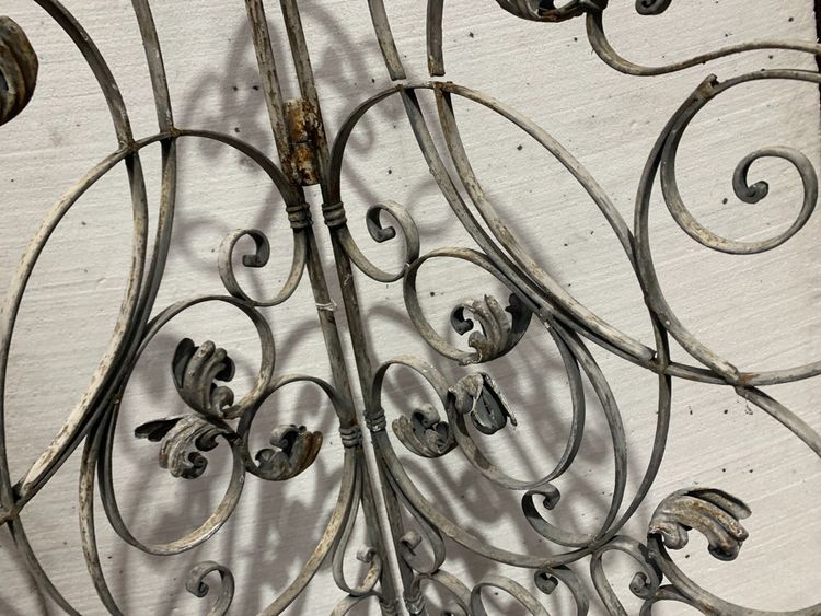Four-leaf wrought-iron partition XX century