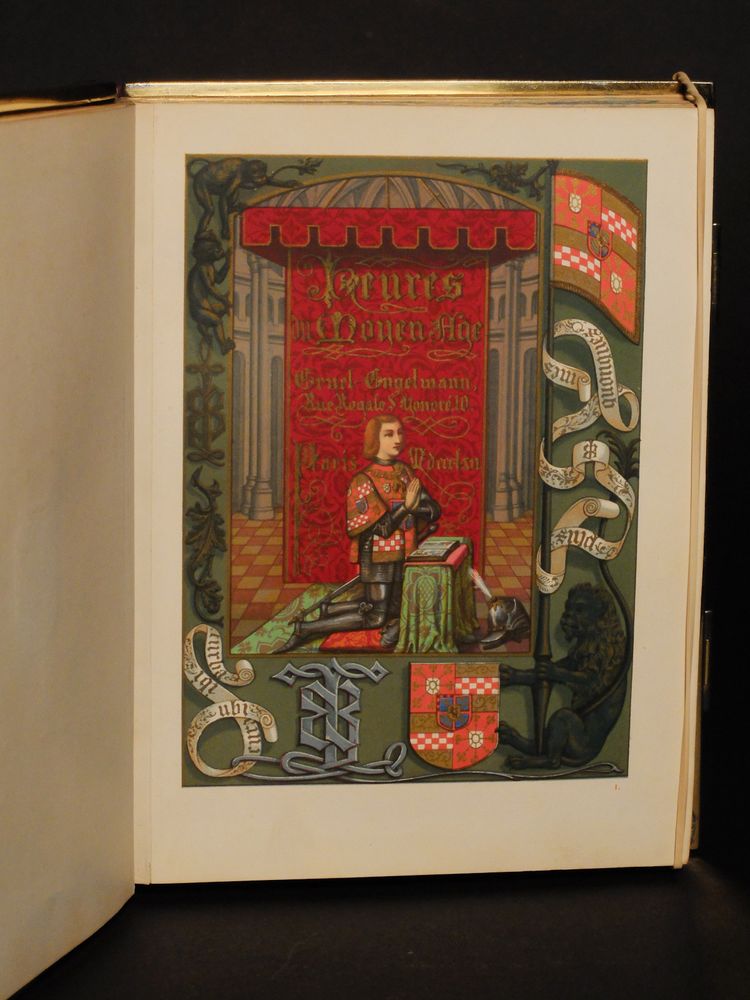 Libro delle "Ore del Medioevo", Gruel & Engelmann, Parigi 1862