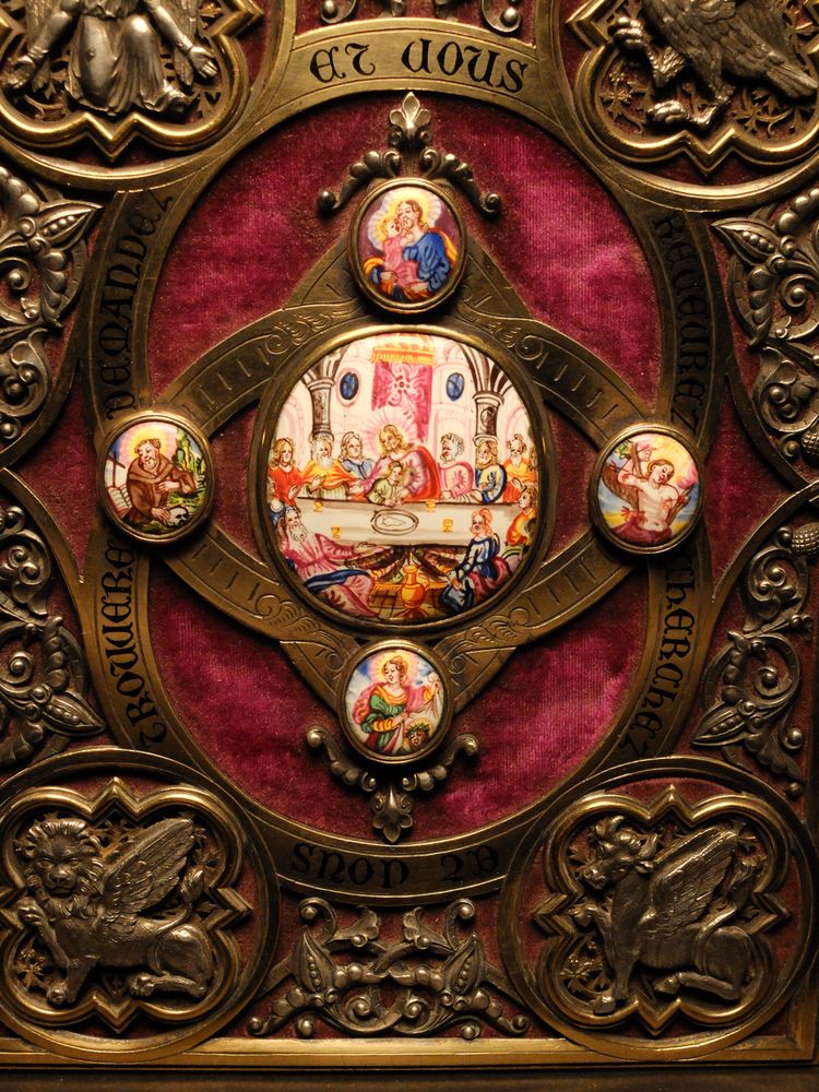 Libro delle "Ore del Medioevo", Gruel & Engelmann, Parigi 1862