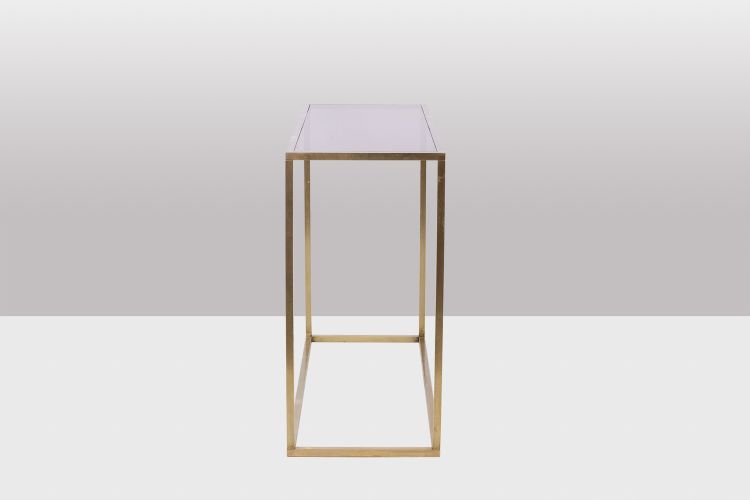 Casa Jansen. Console in ottone dorato. Circa 1970. LS6175609P