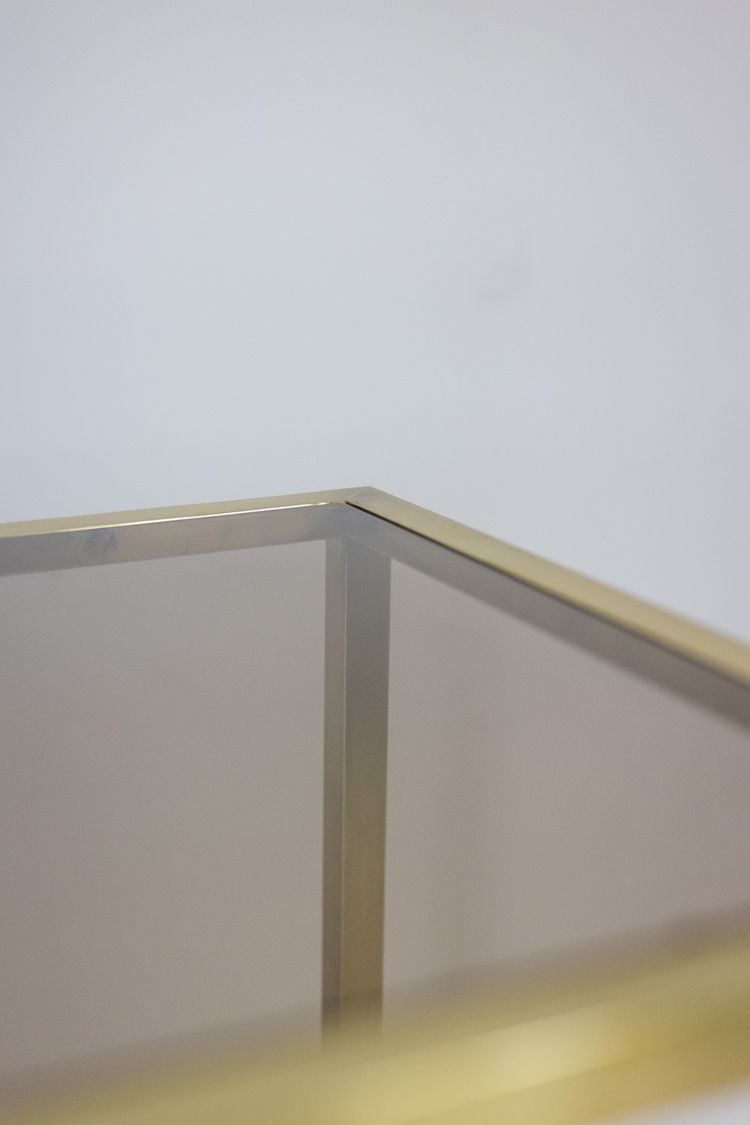 Casa Jansen. Console in ottone dorato. Circa 1970. LS6175609P