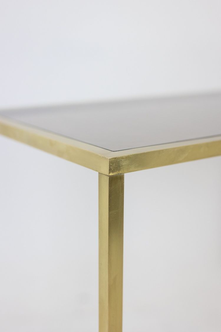 Casa Jansen. Console in ottone dorato. Circa 1970. LS6175609P