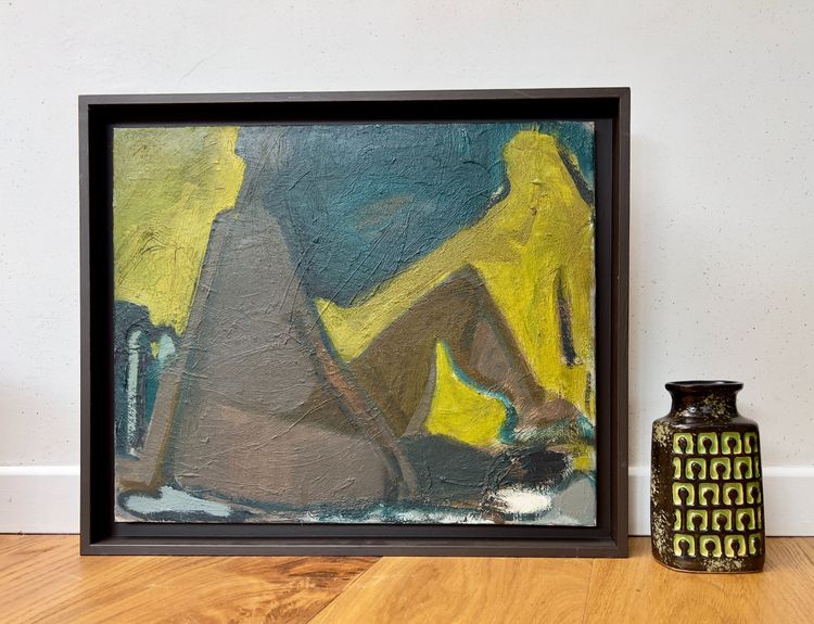 Femme nue assise