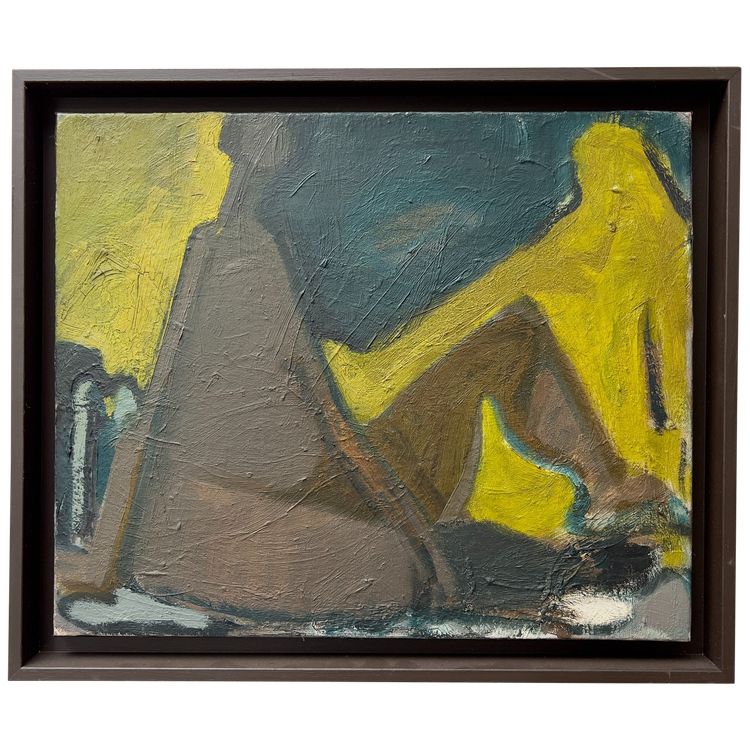 Femme nue assise