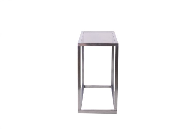 Casa Jansen. Console in alluminio spazzolato. 1970s. LS6176108P